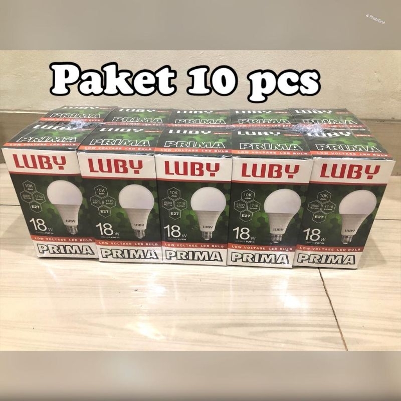 BOHLAM LED LUBY PRIMA PAKET 10 PCS