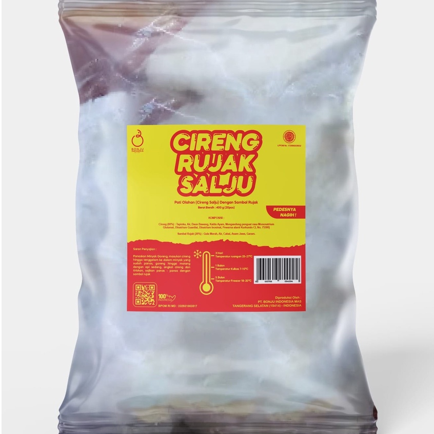 Cireng Rujak Salju Bonju [isi 20pcs - 400gr]