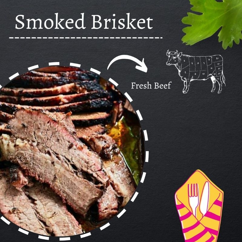 

Smoked Brisket Beef 250gr Ready To Eat