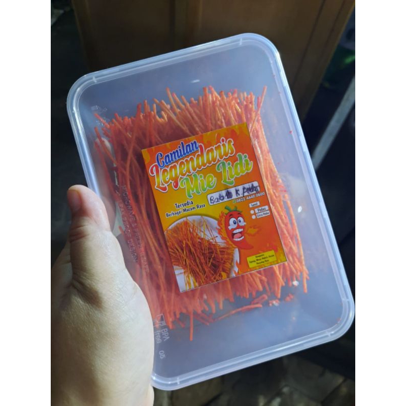 

mi lidi kemasan BOX 500 ml. aneka rasa