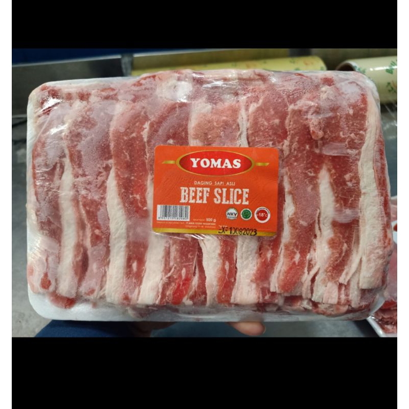 

Yomas Beef Slice 500gr | Premium