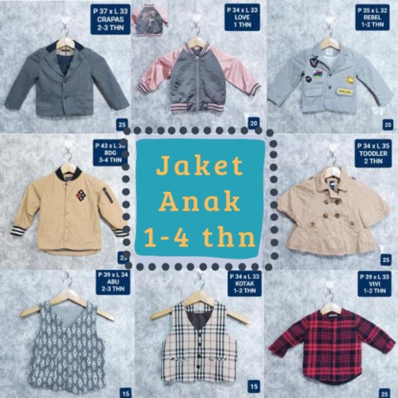 JAKET ANAK 1 - 5 TAHUN