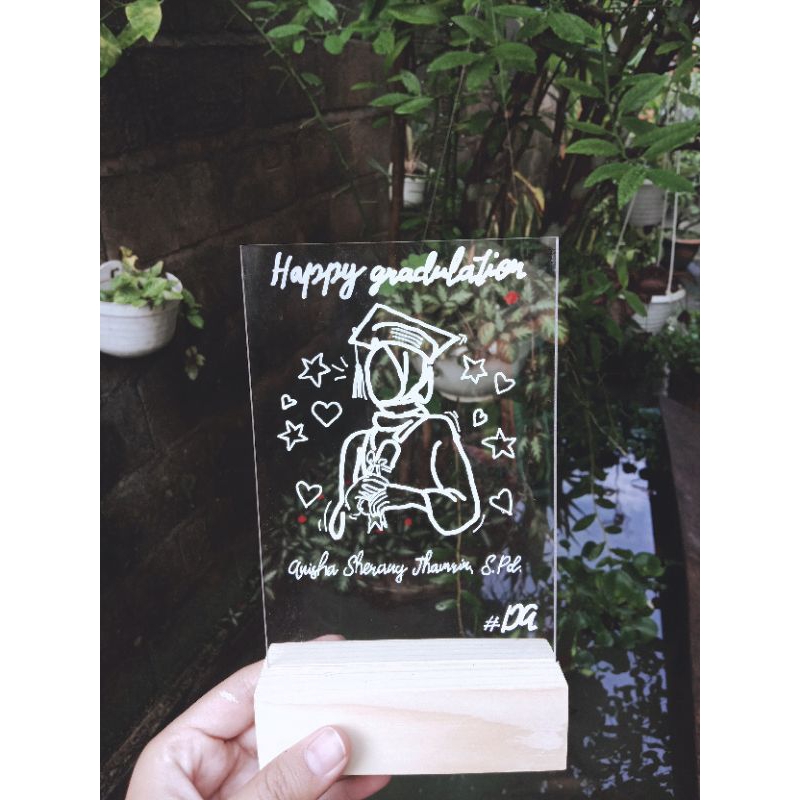 

akrilik custom A6/cocok buat kado/panjangan