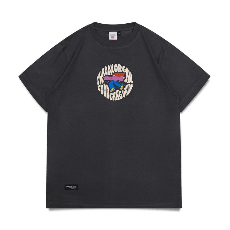 MILIKI KAOS Distro Throox || Roller Grey