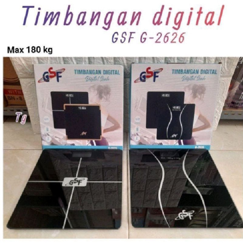 Timbangan badan digital GSF 2626