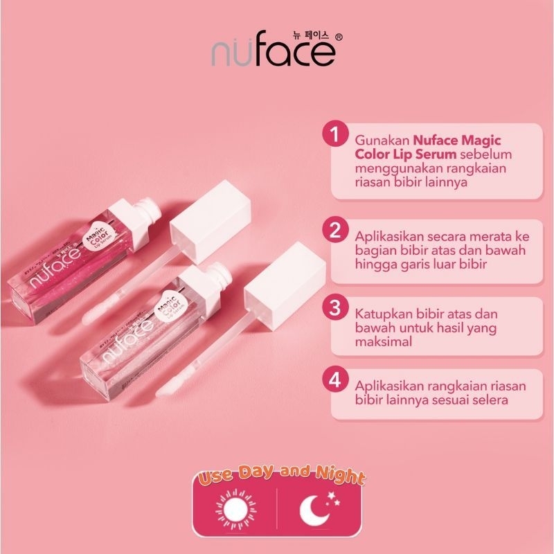 Nuface Magic Color Lip Serum 4GR