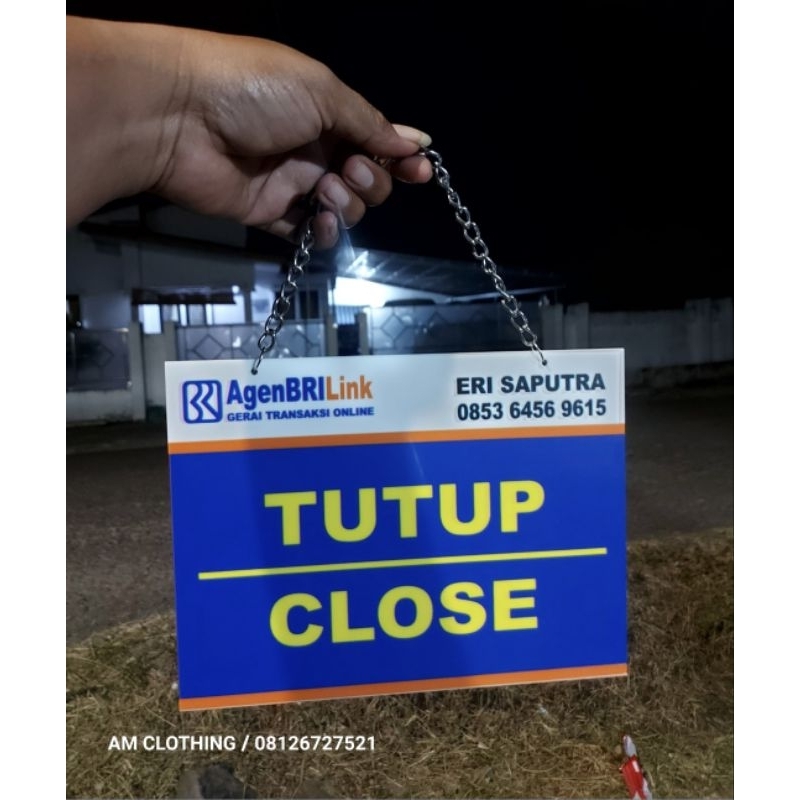 OPEN CLOSE GANTUNGAN PINTU AGEN BRILINK