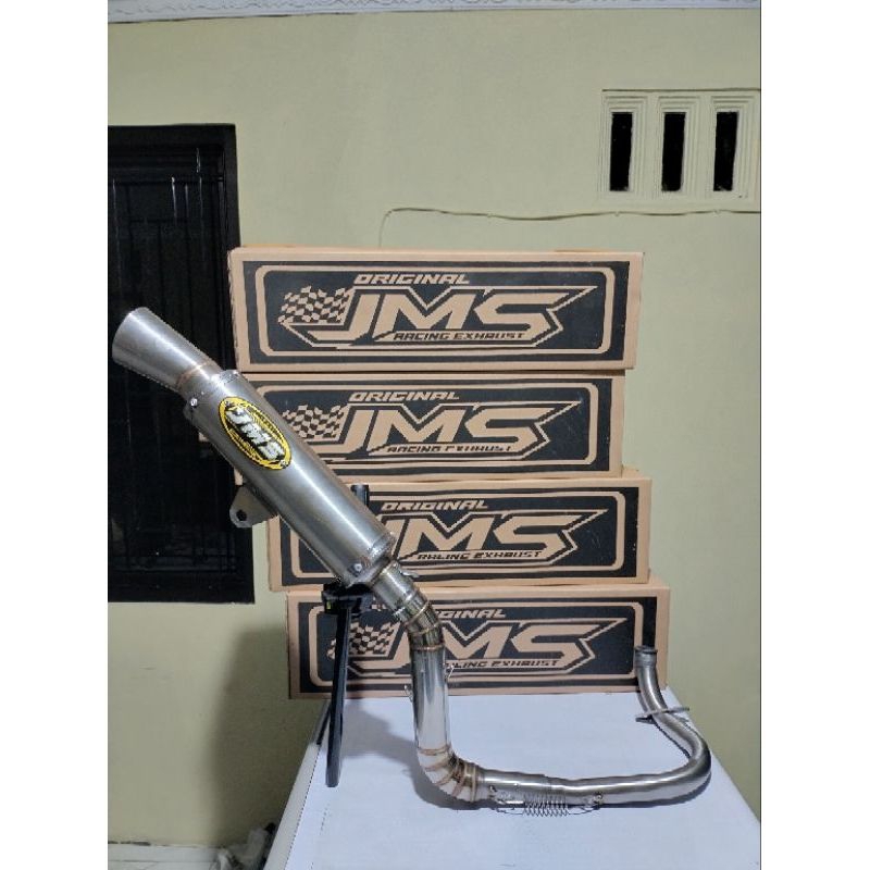 knalpot jms original Cha Thailand for Vario 125/150 cobra inlet 38
