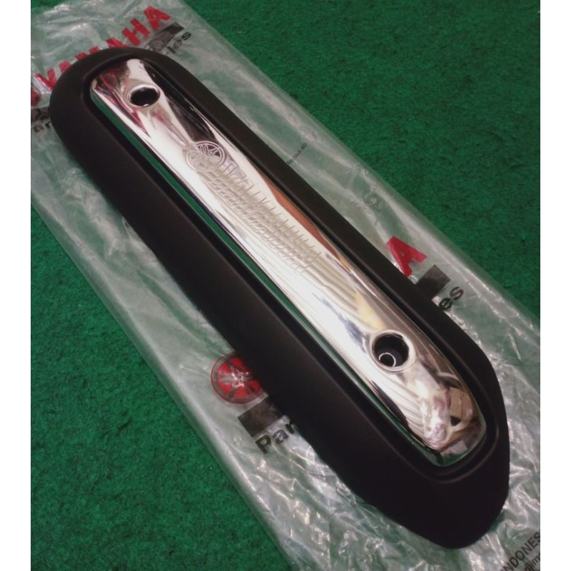 cover tameng knalpot pelindung knalpot Mio soul Mio Fino karbu pelindung knalpot Mio soul set