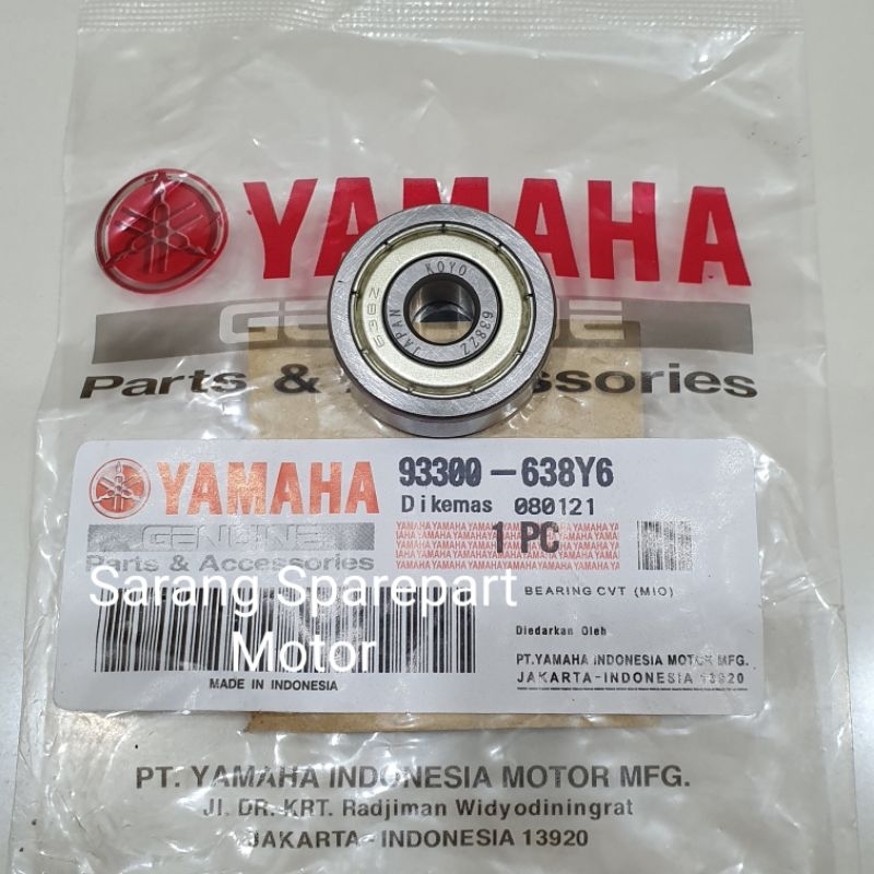 Lahar Bearing Bak CVT Mio 638Z