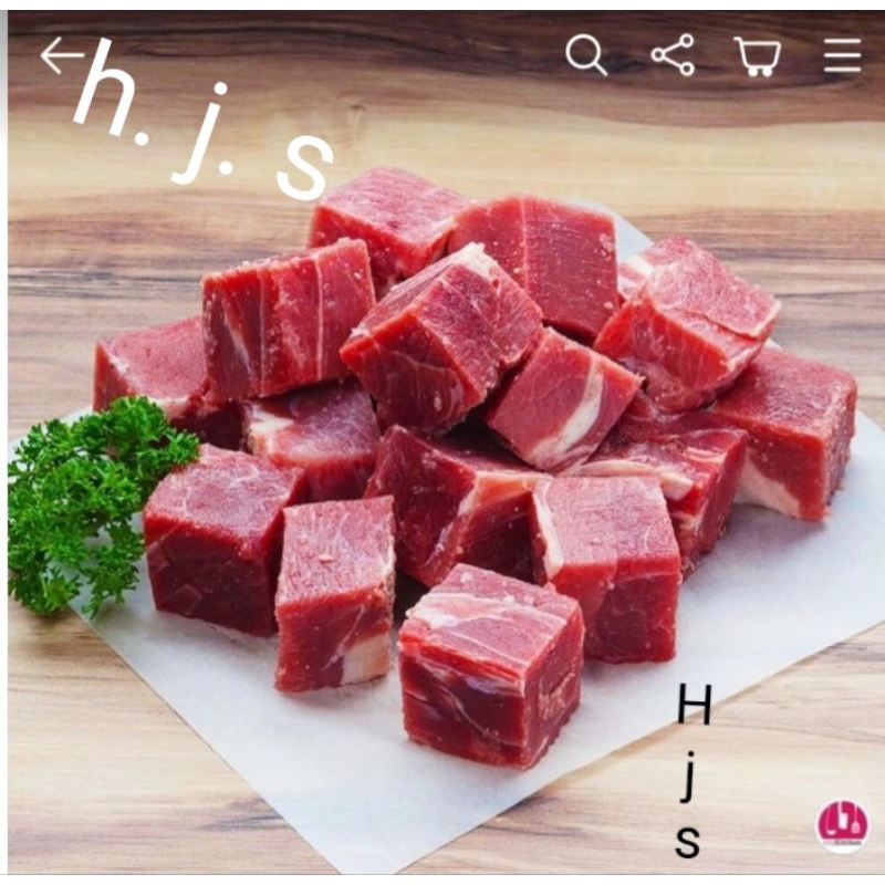 

daging/sapi//potong dadu