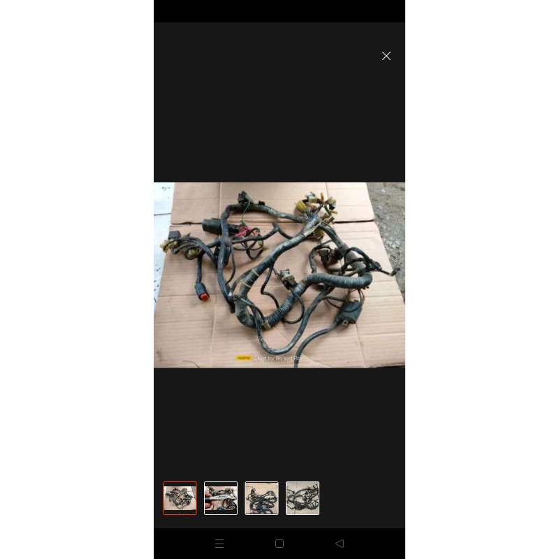 kabel body motor Vixion old lama original copotan