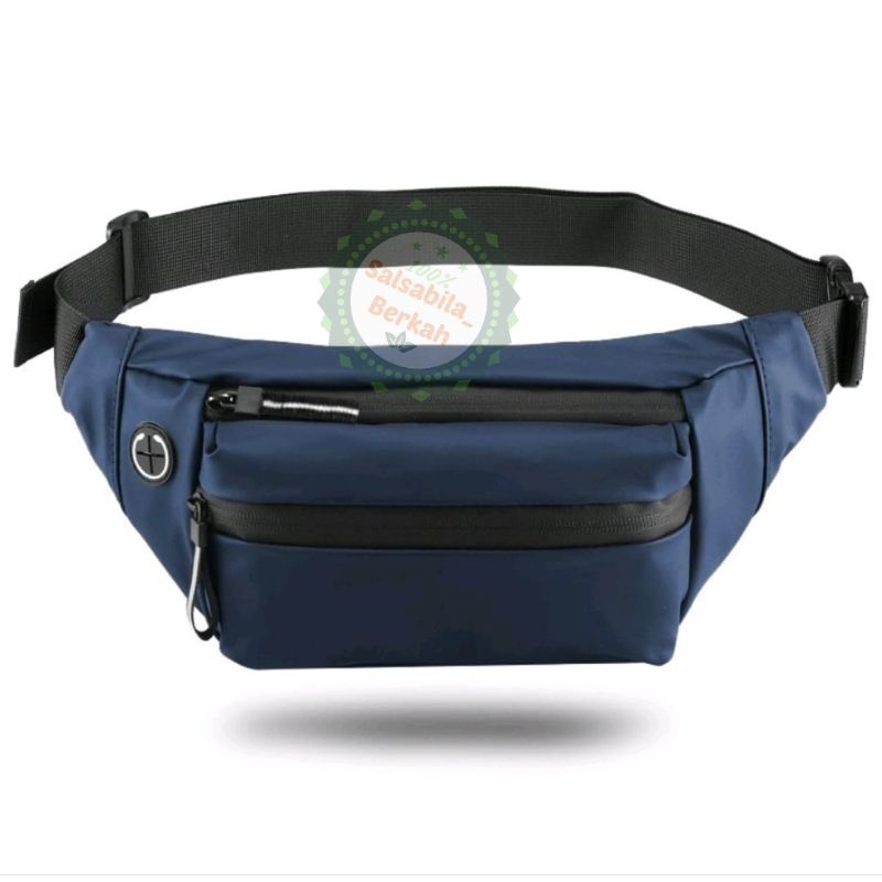 Tas slempang pria dan wanita / Tas slempang waterproof / Tas pinggang / Waistbag anti air