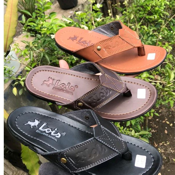 Sandal Kulit Asli Model Trendy Japit Murah