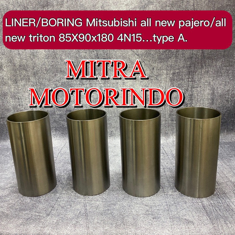 Liner-Cylinder Liner boring Mitsubishi Triton 2.4cc 4N15-innova bensin 2.0cc 85x90x180mm