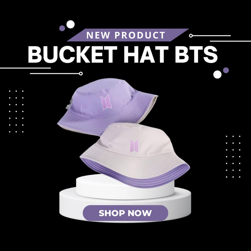 bucket hat patch bts