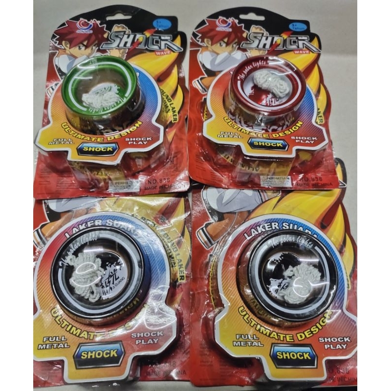 Mainan Yoyo Besi Shock Batik / Yoyo besi katater 1pcs Random