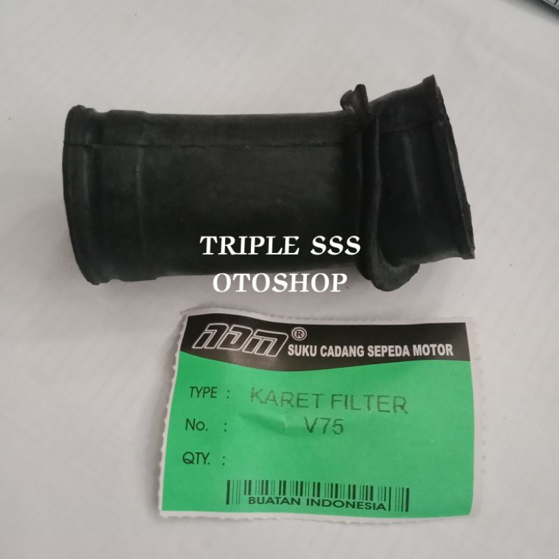 KARET FILTER SAMBUNGAN BOX BOK YAMAHA V75 V 75