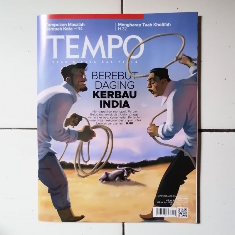 Berebut Daging Kerbau India - Majalah Tempo Ed 27 Feb-5 Mar 2023