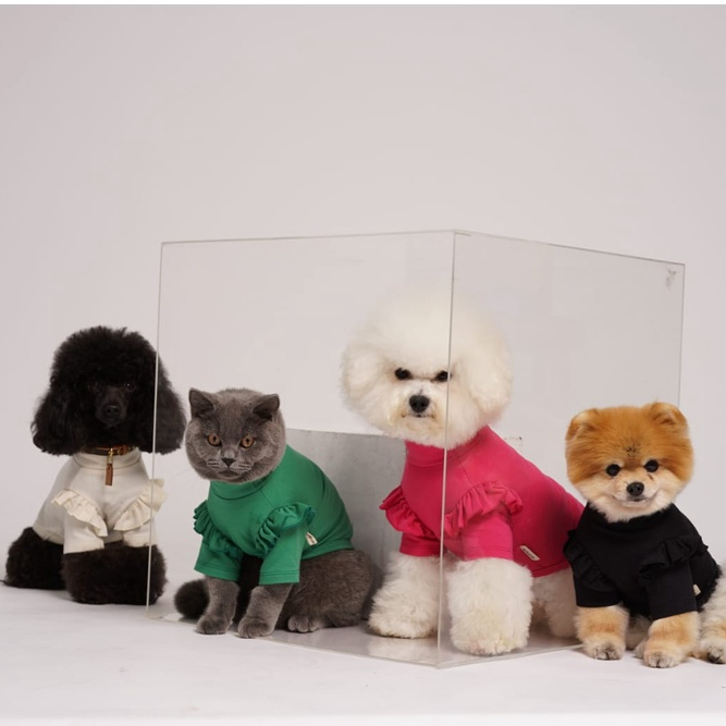 Pawlovin - Baju Kucing &amp; Baju Anjing Viki Turtleneck Top