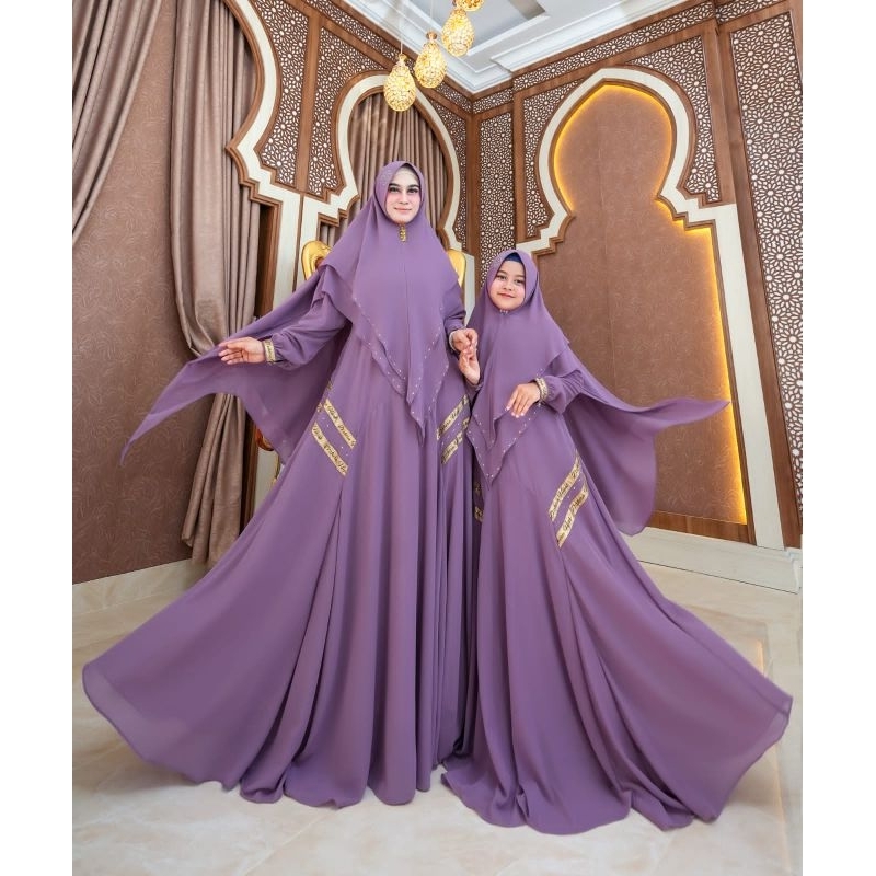 ISYANA Syari by dzhira gamis ibu anak