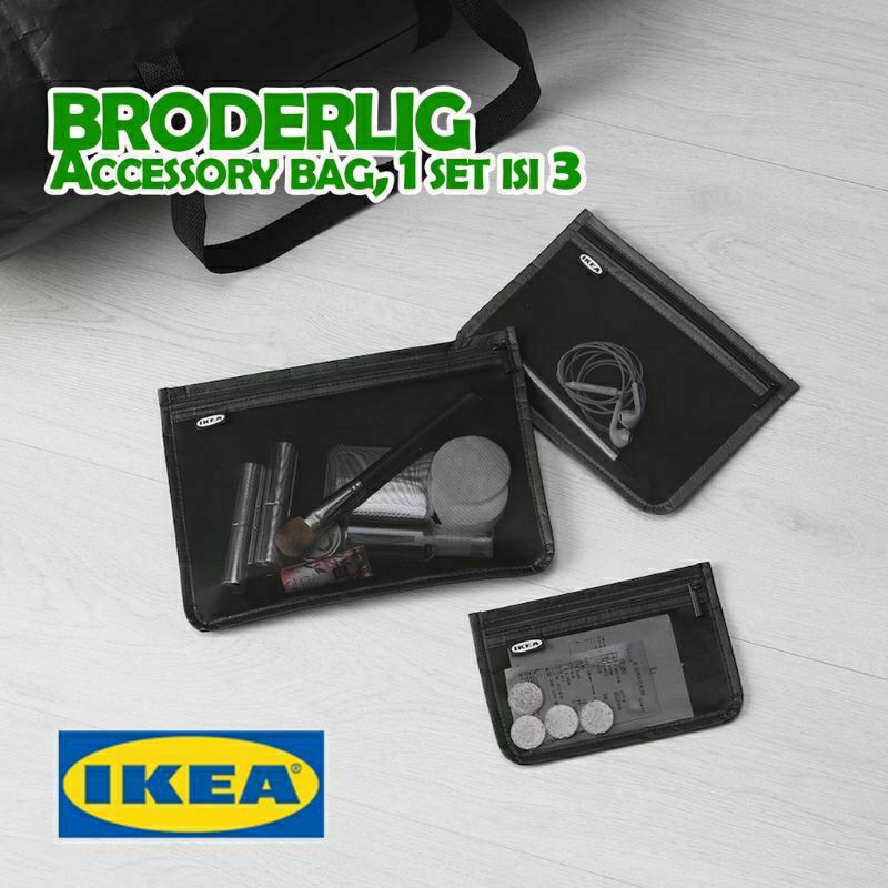 Pouch Broderlig by IKEA - 1 Set isi 3 pcs