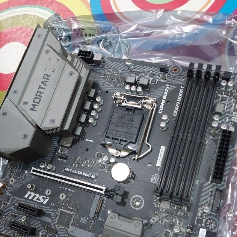 MSI MAG B365M Mortar Gaming Motherboard Coffeelake 1151 Gen 8 dan 9