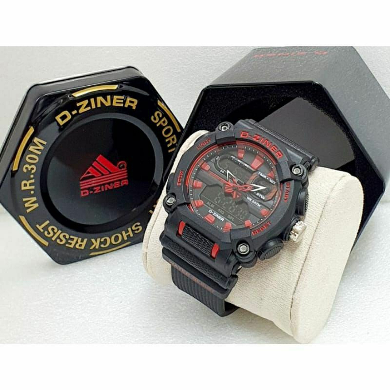 Jam Tangan Dziner 8299 Original Warna Kasual Favorit Kesukaan Pria Bisa COD