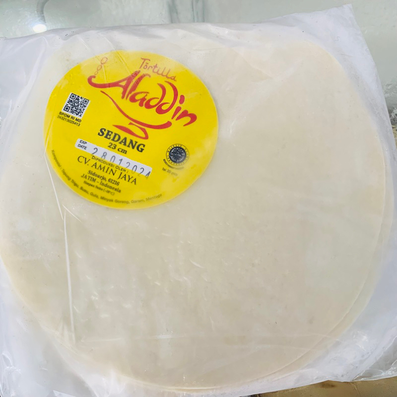 

tortila kulit kebab Aladdin 23cm