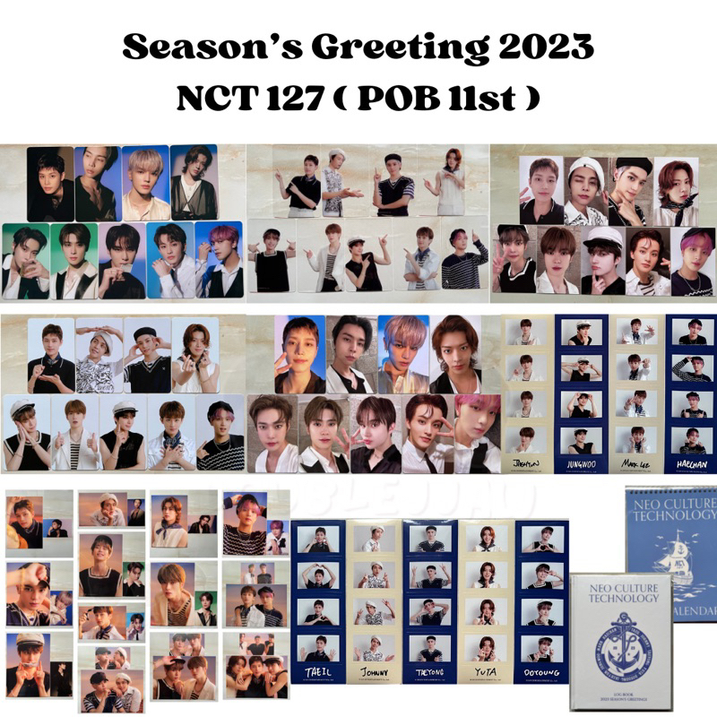 [ READY STOCK ] SEASON’S GREETING NCT 127 POB BENEFIT 11st TAEIL JOHNNY TAEYONG YUTA DOYOUNG JAEHYUN