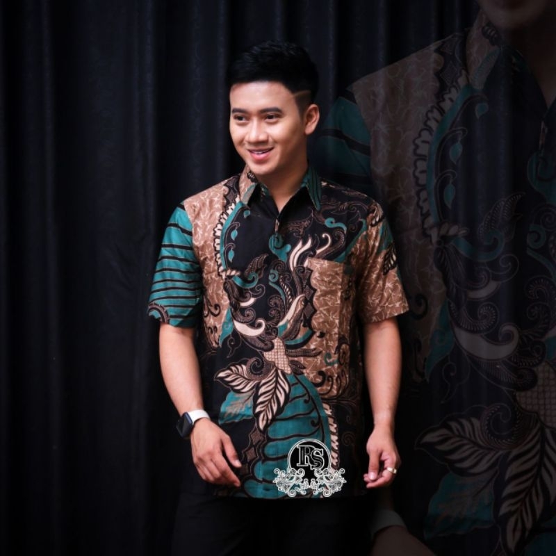 kemeja batik pria lengan pendek kemeja distro