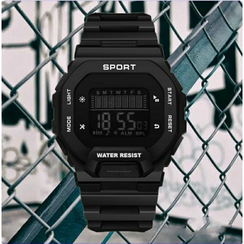 Jam Tangan Sport Terlaris Tahan Air Digital Fashion Bisa COD