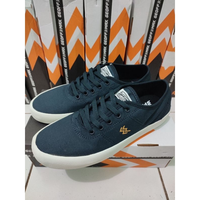 Geoff Max Ethan Navy White | Sneaker | Sepatu Pria | Sepatu Lokal