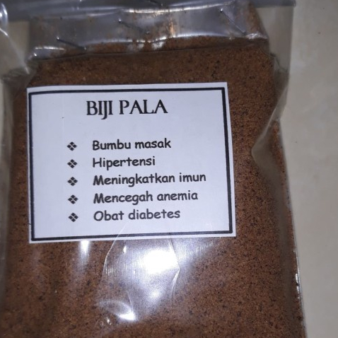 

TERBAIK BUBUK BIJI PALA HERBAL 500 GRAM