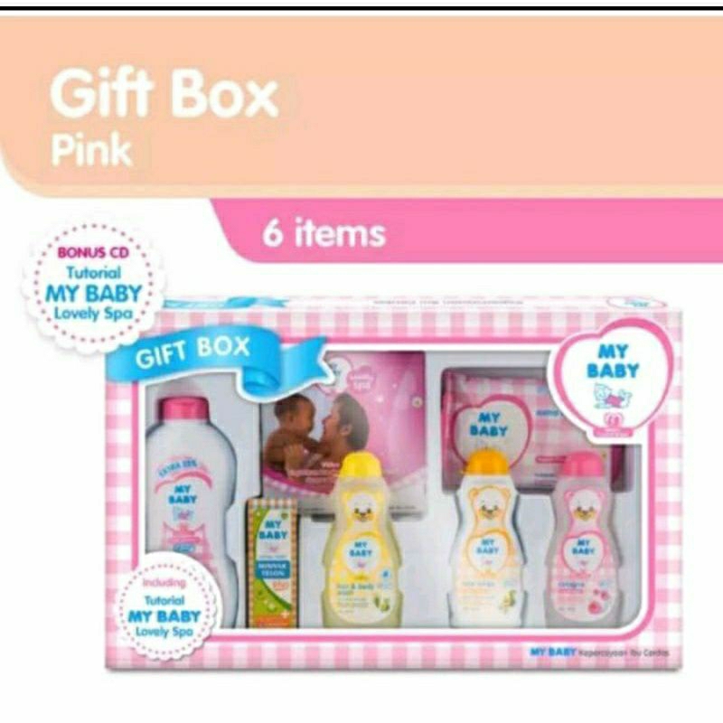 My baby gift box Mybaby set Box paket hadiah bayi Kado bayi lahiran