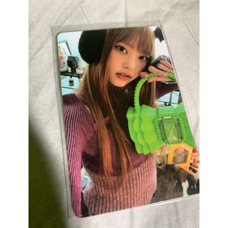 Pc Haerin Message Card Haerin Bag Hijau