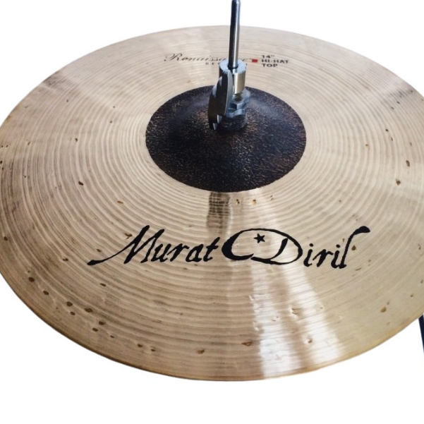 Murat Diril Renaissance HiHat Hi Hat Series / Brilliant Dark Light Regular / 14" 16" 14 16 Inch / Cy