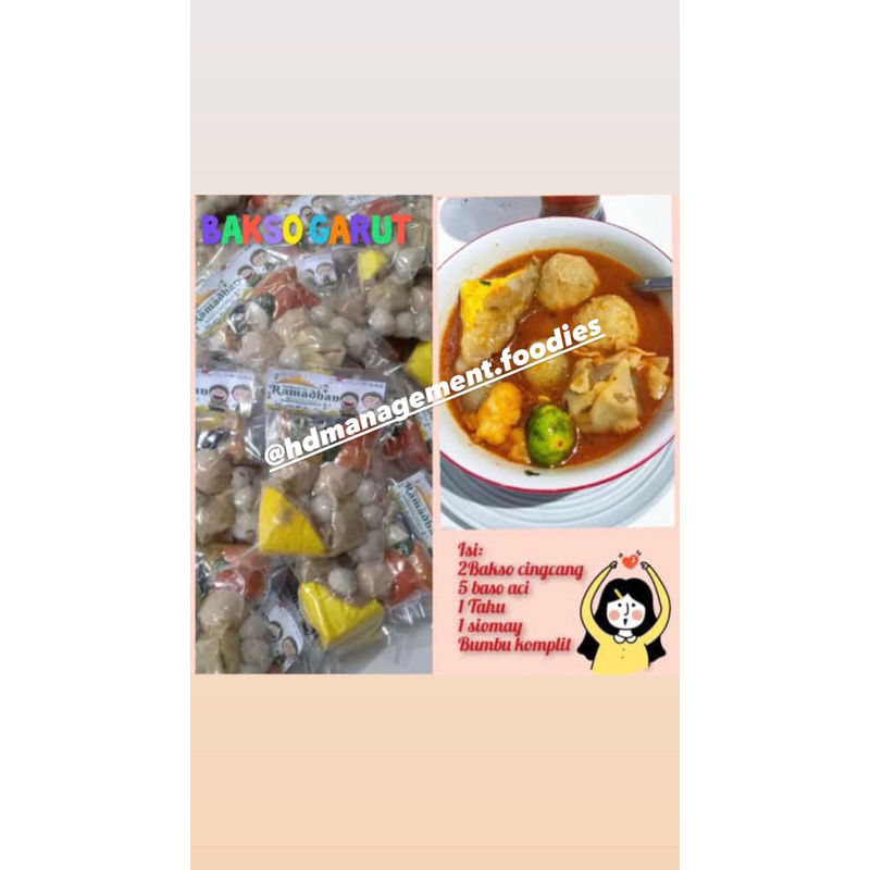 HD Management Bakso Baso garut mantul