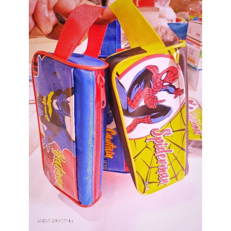 Pensil Case Resleting Super Hero