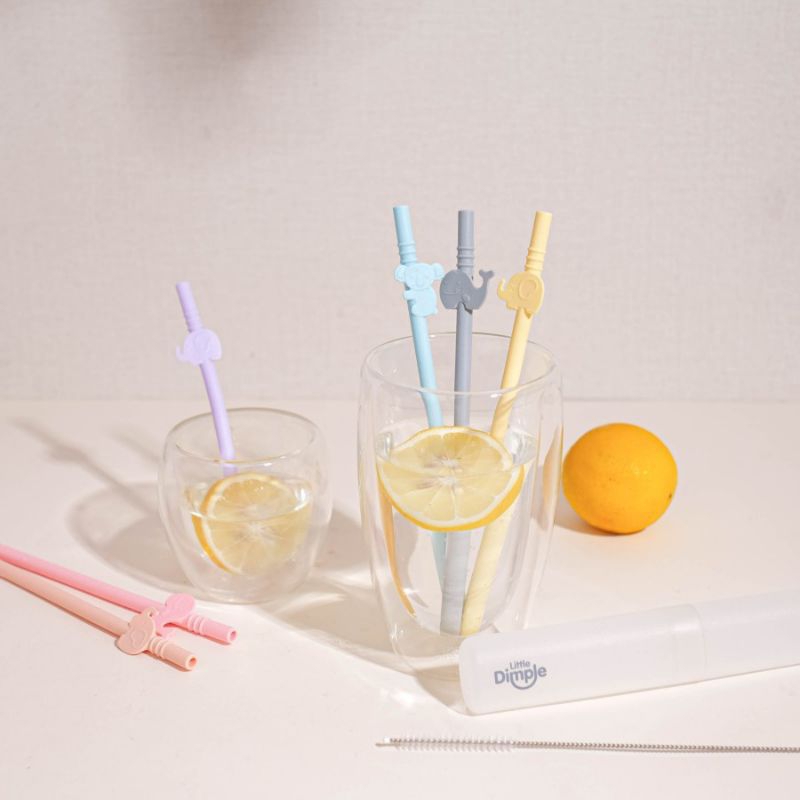 LITTLE DIMPLE SILICONE STRAW | SEDOTAN | PIPET