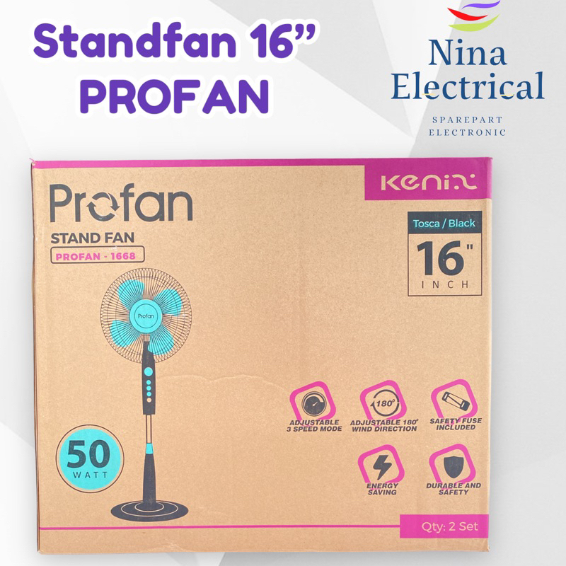 KIPAS ANGIN STANDFAN 16” BERDIRI PROFAN 1668 16&quot;