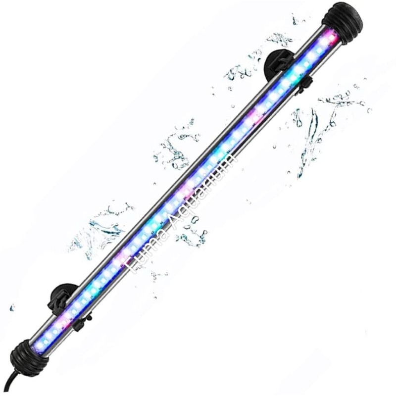 Lampu Celup Led Aquarium Kiyosaki KLC-T4-5730LED 3X Mode Ganti Warna Lampu Aquarium Aquascape