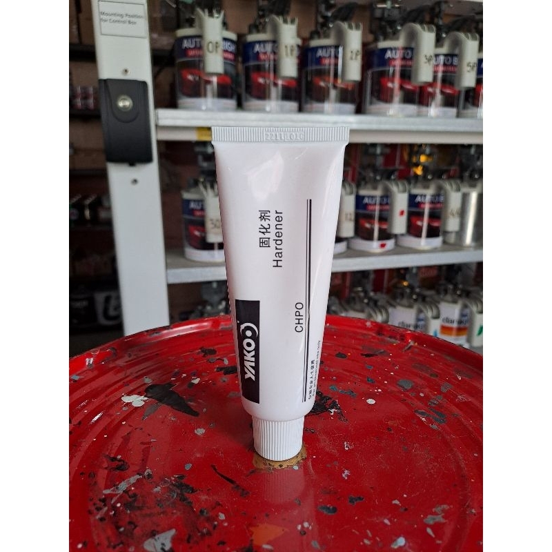 Obat dempul/ katalis/ pengeras/ obat kuning