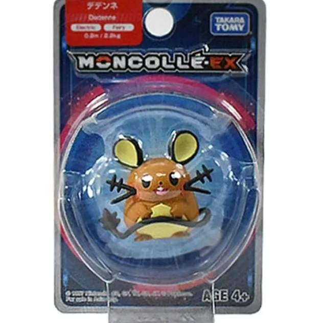 Moncolle EX Dedenne Moncolle Dedenne Figure Dedenne NEW ORI HADIAH ULANG TAHUN HADIAH NATAL ANAK