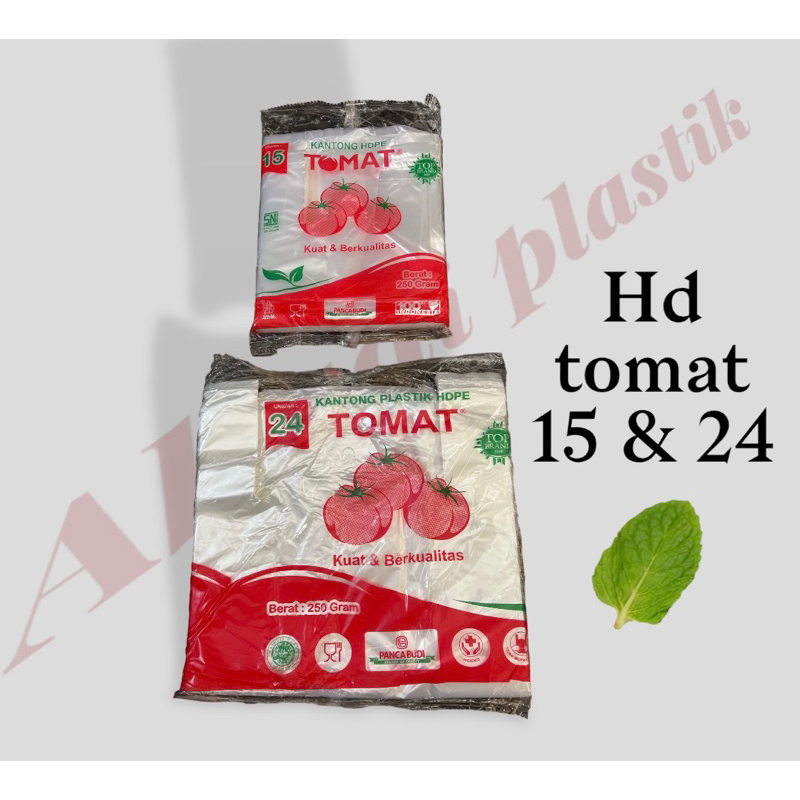 HD TOMAT / PLASTIK BENING /KANTONG KRESEK BENING TOMAT 15 & 24
