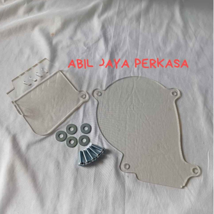 COVER CVT NMAX OLD NMAX NEW AEROX OLD AEROX NEW AKRILIK TUTUP COVER [ajp]