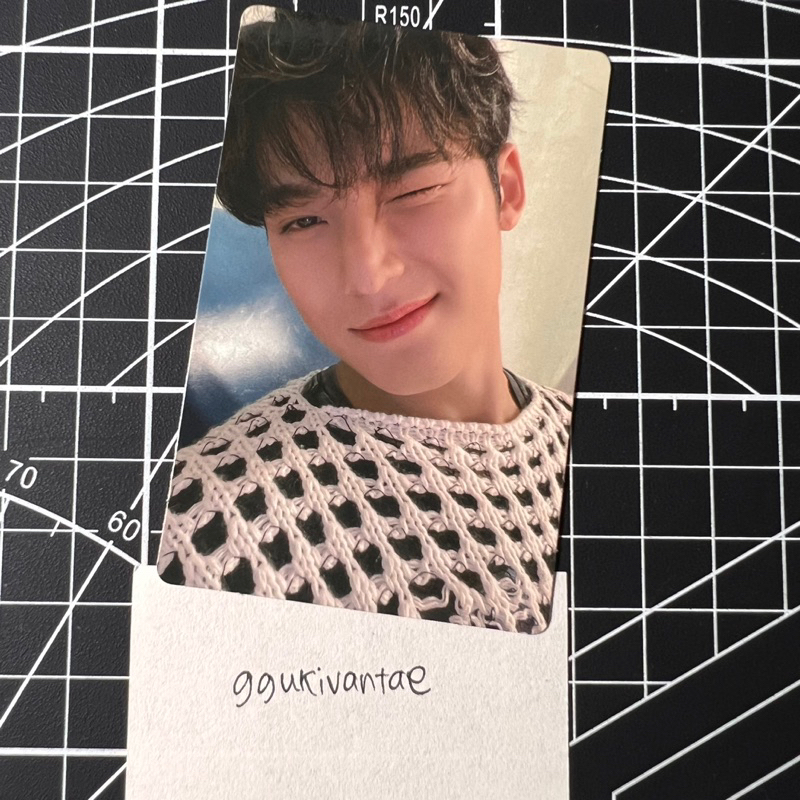 [BOOKED] PHOTOCARD MINGYU ATTACCA CARVER WINK OFFICIAL