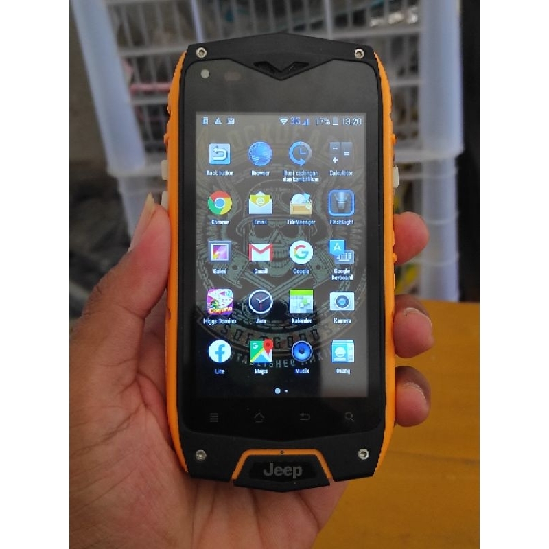 HP merk jeep ip - 68 HP outdoor langka rare item