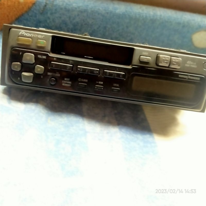Tape mobil jadul PIONEER SUPER TUNER III
