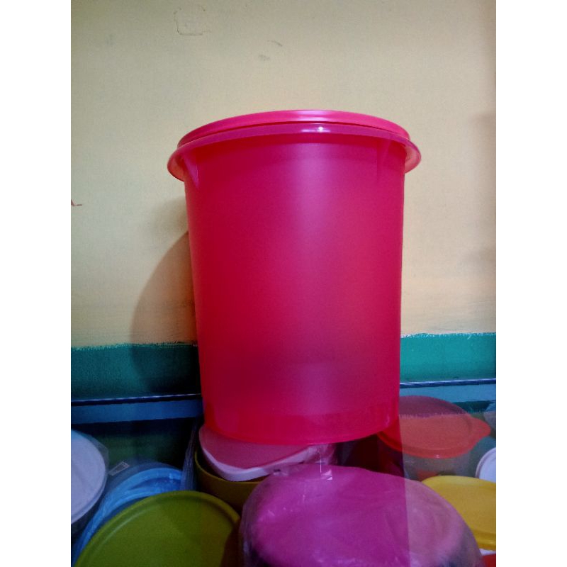 Canister 8,4L peach tupperware